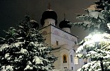 Великая вечерня в Успенском кафедральном соборе в Кирове
