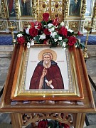 В Свято-Успенском кафедральном соборе молитвенно почтили память преподобного Сергия Радонежского
