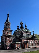 Торжественное богослужение в праздник Вознесения Господня в Свято-Серафимовском соборе города Кирова