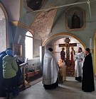 Совершилась панихида по иерею Алексию Борисову
