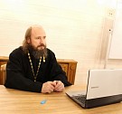 Состоялась встреча студентов  Вятского Духовного училища с руководителем отдела социального служения Вятской Епархии иереем Георгием Неустроевым