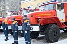 Руководитель Епархиального отдела по взаимодействию с Вооруженными силами и правоохранительными органами благословил на дальнейшую службу пожарных-спасателей