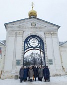 В праздник святой великомученицы Екатерины паломники Трифонова монастыря посетили город Слободской