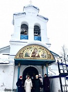 Паломники Трифонова монастыря посетили город Слободской