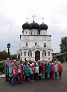 В праздник Медового Спаса состоялась экскурсия по Трифонову монастырю для воспитанников детского сада 