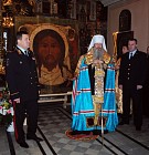 Состоялась передача иконы «Спас Нерукотворный»