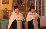  Всенощное бдение в Спасской церкви села Спас-Талица - 13 января 2019 года