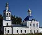 Освящение колоколов для Благовещенского храма деревни Егошинской Вятской Митрополии