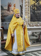 В главном приделе Троицкого храма села Быстрица состоялась первая за 13 лет Божественная литургия