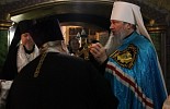  Всенощное бдение в Спасской церкви села Спас-Талица - 13 января 2019 года