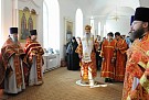 Митрополит Вятский и Слободской Марк возглавил торжества в честь памяти священноисповедника Виктора (Островидова) в Преображенском женском монастыре г. Кирова 