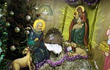Архиерейское рождественское богослужение в кафедральном Екатерининском соборе города Слободского