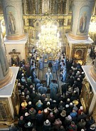В Успенском кафедральном соборе состоялась торжественная встреча великих святынь 