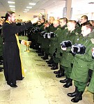 Благословение воинов на ратное служение