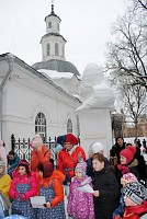 На приходах Вятской Епархии прошли Проводы русской зимы
