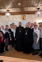 В Вятском Духовном училище состоялась творческая встреча с иеромонахом Фотием (Мочаловым)
