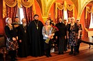 Секретарь Вятской епархии поздравил с юбилеем заведующую канцелярии