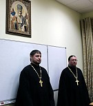 Состоялась встреча студентов Вятского Духовного училища с руководителем отдела по тюремному служению Вятской Епархии иереем Владимиром Путинцевым