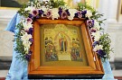 Митрополит Марк возглавил Божественную литургию в престольный праздник храма в честь иконы Божией Матери «Всех скорбящих Радость» г. Кирова