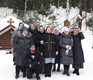 25 января паломнической службой «Святки» была организована поездка в Свято-Троицкий собор города Омутнинска