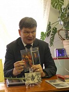 В библиотеке православной культуры состоялась лекция: «Петр I на исторической открытке»