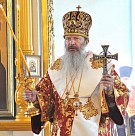 Архиерейская Пасха в Всехсвятском соборе города Кирово-Чепецка