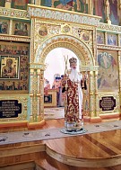 Торжественное богослужение в Преображенском монастыре 