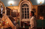  Всенощное бдение в Спасской церкви села Спас-Талица - 13 января 2019 года