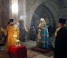 Накануне Прощеного воскресенья митрополит Марк возглавил всенощное бдение в Никольском  храме города Слободского 
