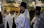 Великая вечерня в Успенском кафедральном соборе в Кирове