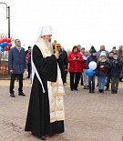 Благодарственный молебен об успешном завершении строительства микрорайона «Солнечный берег» города Кирова