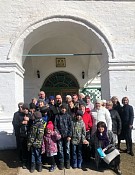 В Вербное воскресенье паломники помолились в Великорецком и Медянах