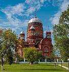 Торжественное богослужение в Свято-Троицком кафедральном соборе города Уржума