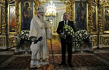Великая вечерня в Успенском кафедральном соборе в Кирове